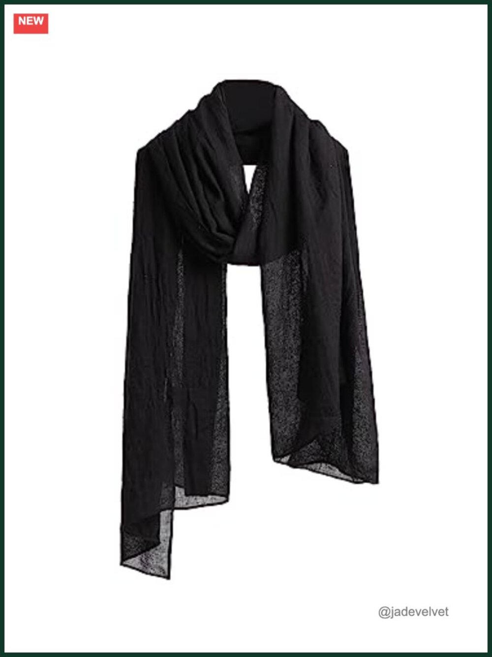 Fashion Scarf Shawl Wrap Polyester Viscose Lightweight Unisex